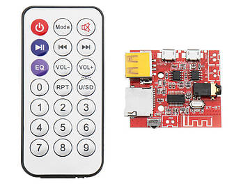Плата аудіосистеми Bluetooth 4.1 MP3 WAV 3 Вт з пультом ДУ Усилитель