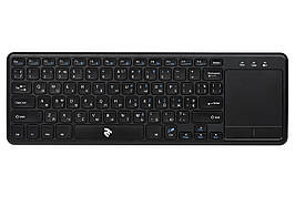 Клавіатура безпровідна 2E KT100 Чорний (2E-KT100WB)