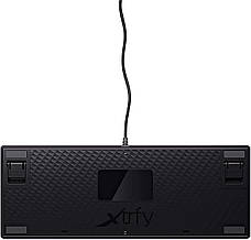Клавіатура ігрова Xtrfy K4 TKL RGB Kailh Red USB Чорний (XG-K4-RGB-TKL-R-UKR), фото 4