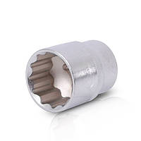 Головка двенадцатигранная 1/2", 30мм INTERTOOL ET-0230