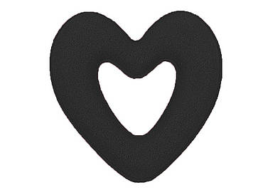 Бублик валик для волосся Сердечко Бублик