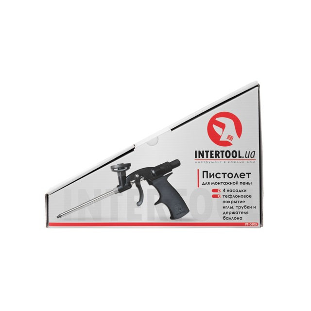 Пистолет для пены с тефлоновым покрытием INTERTOOL PT-0605 - фото 7 - id-p1300951710