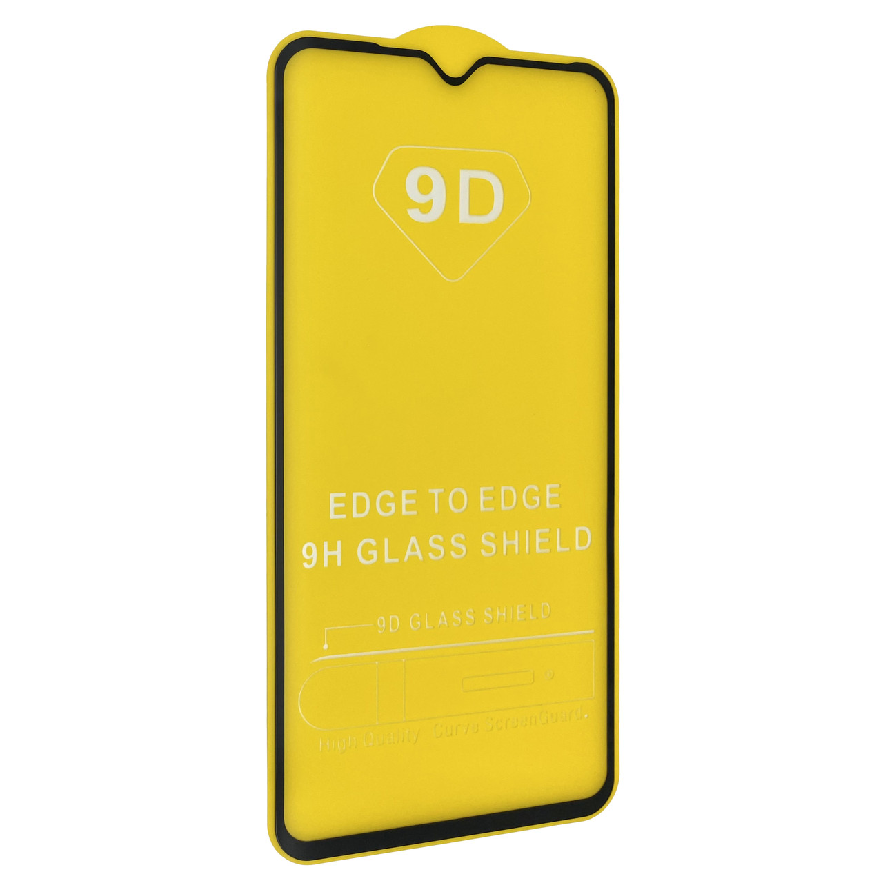 Захисне скло DK Full Glue 9D для Oppo A12s (010769) (black)