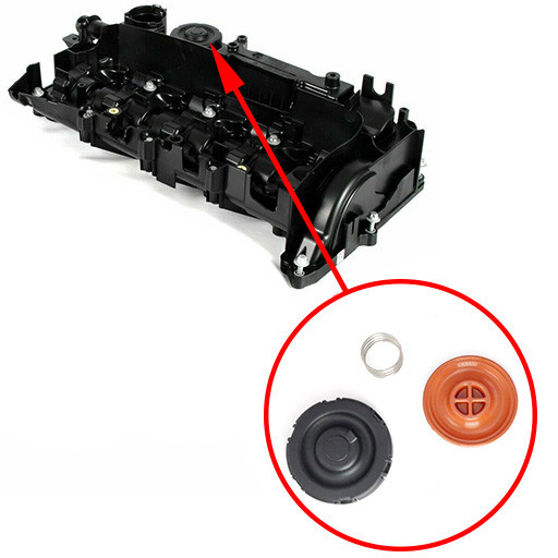 Клапан вентиляції картерних газів для BMW N47N, N47S1 та B47 11128589941