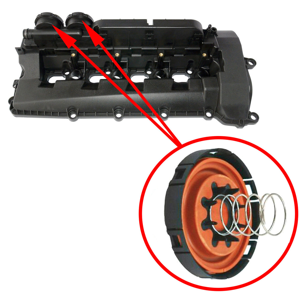 Мембрана клапанної кришки Land Rover, Jaguar 5.0L 3.0L LR010780, фото 1