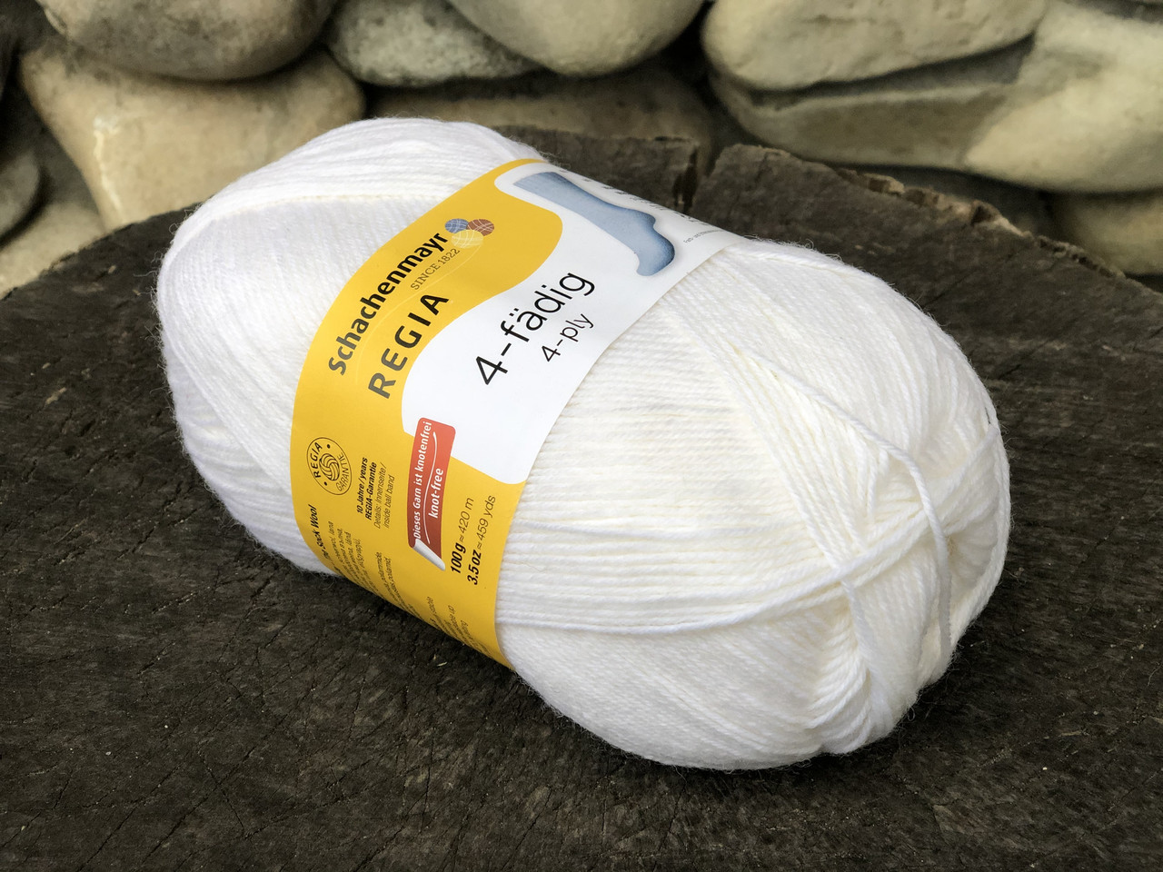 Однотонна носкова пряжа Regia 4-fadig 100 g, фото 1