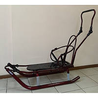 Санки Anmar Active (рег.ручка, без капюшона) бордовий