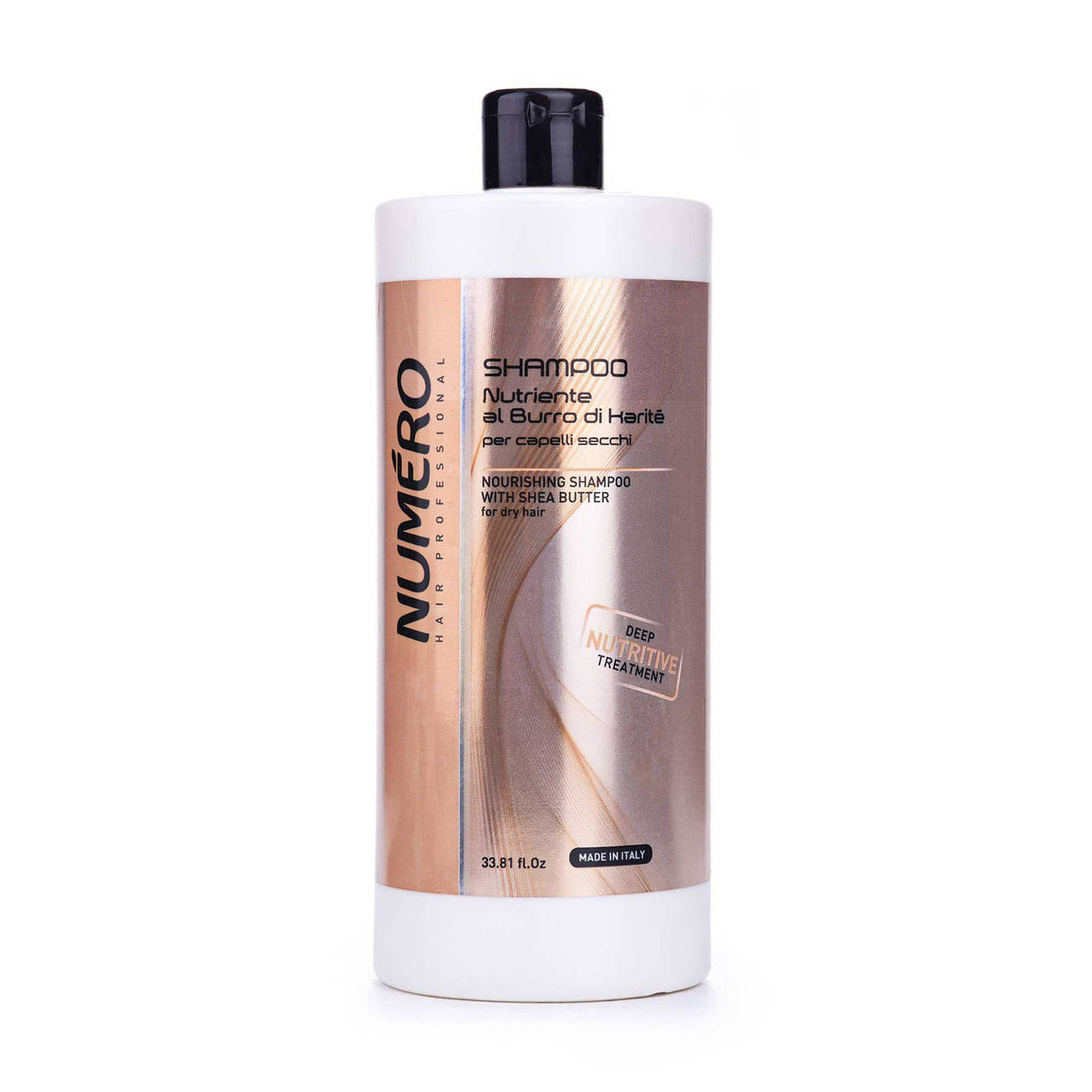 

Шампунь для волос Brelil Numero Deep Nutritive Treatment с маслом карите, 1000 мл