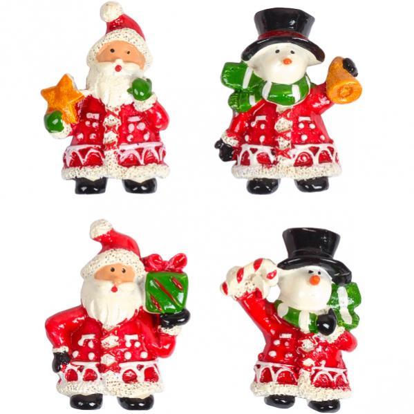 Магніт "Сніговик/Дед мороз", фото 1