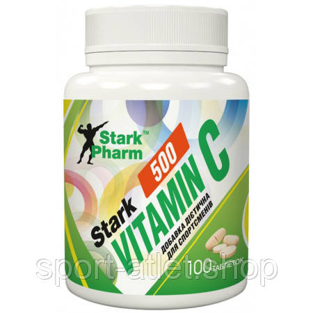 Вітаміни та мінерали Stark Pharm Stark Vitamin C 500 mg, 100 таблеток