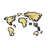 Скретч карта Travel Мар World MAGNETIC, фото 6
