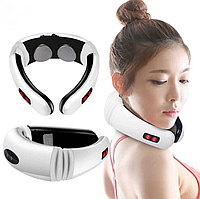 Электростимулятор массажер для шеи физиотерапия Cervical vertebra Neck Massager