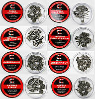 Coilology Ni80 Fused Clapton ,Tri-core ,Framed Staple ,Juggernaut Coil (спираль)