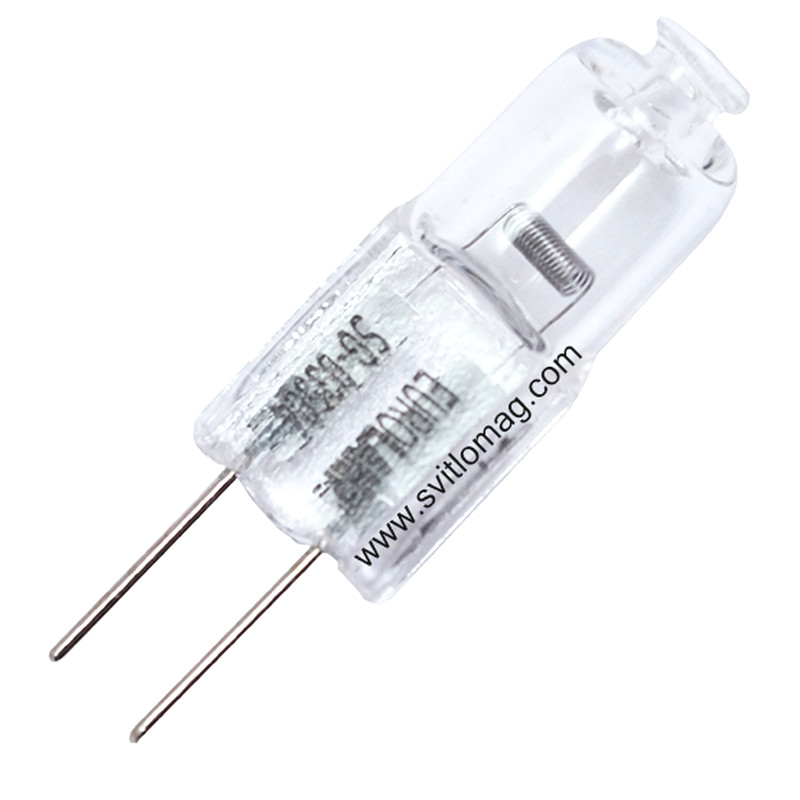Лампа кварцова галогенна 2v 35w EUROLAMP SG-03504 G4