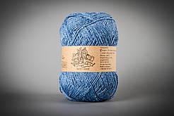 Пряжа з ангорою Vivchari Semi-Wool Angora, Color No.302 блакитний