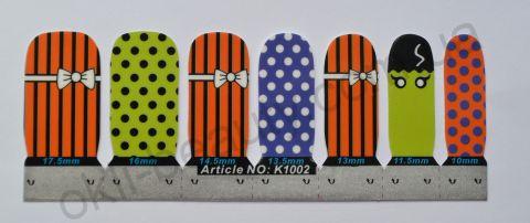 Лакова плівка для дизайну нігтів, K1002