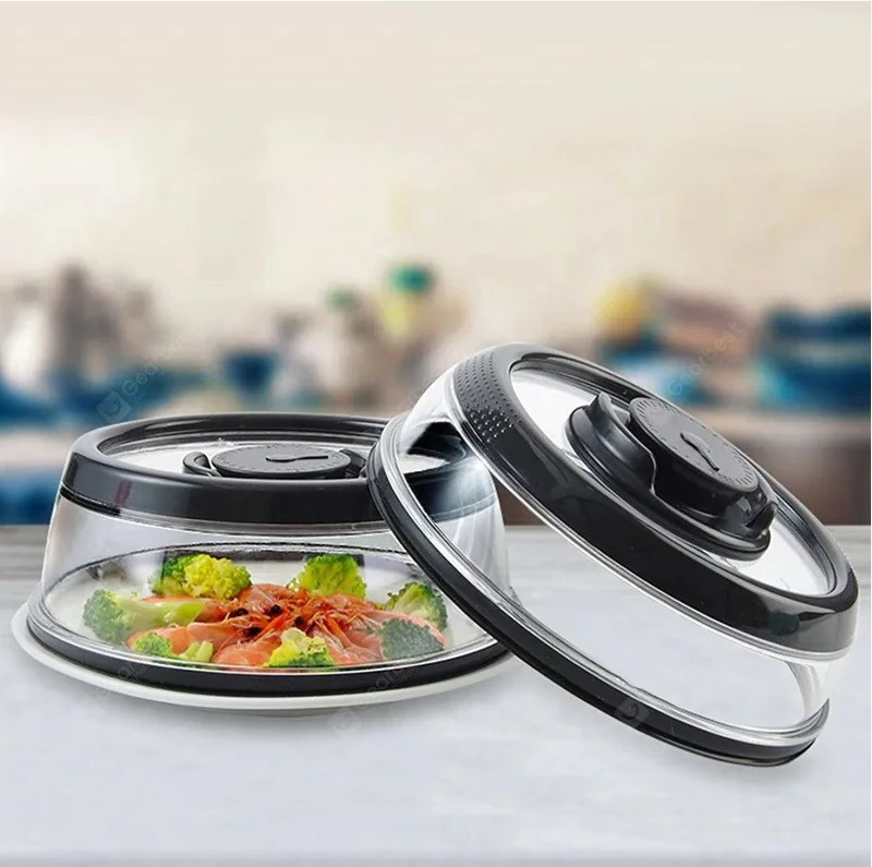 Вакуумна багаторазова кришка Vacuum Food Sealer з діаметром 19 см