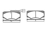 Колодки тормозные передние Iveco DAILY E1 E2 49-10 49-12 85-96