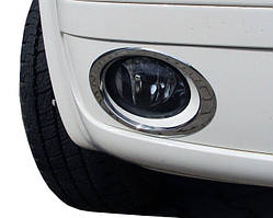 Volkswagen T5 рестайлінг 2010-2015 рр. Окантовка на протетуманці (2 шт., неірж.) OmsaLine — Італійська