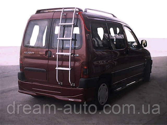 Citroen Berlingo 1996-2008 гг. Спойлер Ісіклі (під фарбування)