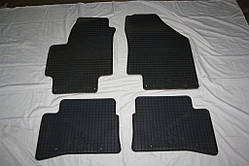 Hyundai Accent 2006-2010 рр. Оригінальні гумові килимки (4 шт., Doma)