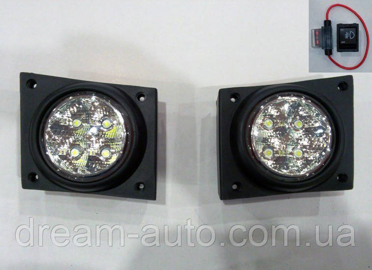 Fiat Fiorino/Qubo 2008" рр. Протитуманки LED (діодні)