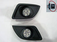 Ford Fiesta 2002-2008 гг. Противотуманки LED (диодные) 2006-2008