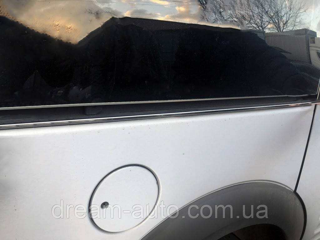 Fiat Doblo II 2005 ⁇ рр. Молдинг під зсувні двері (2 шт., неірж.)