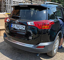 Toyota Rav 4 2013-2018 рр. Крайка багажника (нерж.)