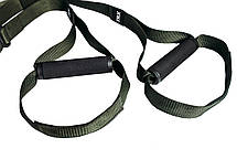 Петлі TRX Lumo navy із сумкою 4 см ширина ТОП якість, фото 4