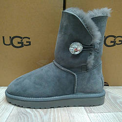 Ugg Australia жіночі сваровскі сірий замш