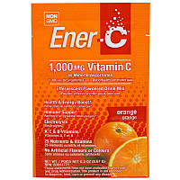 Вітамінний Напій для Підвищення Імунітету, Смак Апельсину, Vitamin C, Ener-C, 1 пакетик
