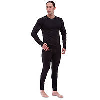 Компрессионная одежда черная (лонгслив и штаны) 9301-9401, M