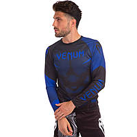 Комплект штаны и кофта для ММА VENUM черно-синие CO-8136-8236, XL