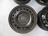 Диск колісний R15 VW Caddy, Golf, Jetta, Skoda, Seat, Audi A4, A6 6JX15 5x112x57 ET47 OE:2K0601027, фото 6