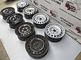 Диск колісний R15 VW Caddy, Golf, Jetta, Skoda, Seat, Audi A4, A6 6JX15 5x112x57 ET47 OE:2K0601027, фото 8