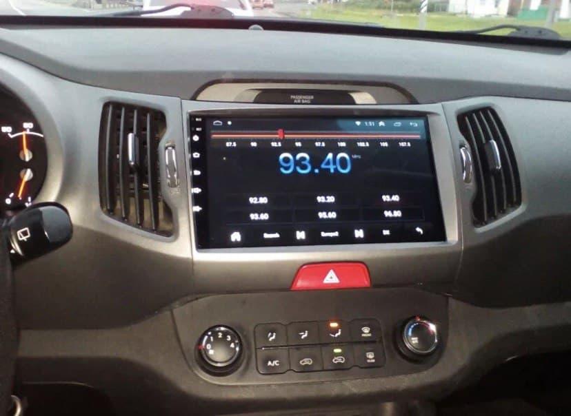 Магнітола для KIA Sportage 2 2011-2015 на Android | Сенсорний екран, GPS, Bluetooth, камера заднього виду