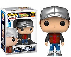 Фігурка Funko Pop Фанко Поп Назад у майбутнє Марті Макфлай Back to the Future Marty McFly 10 см BF MM 962