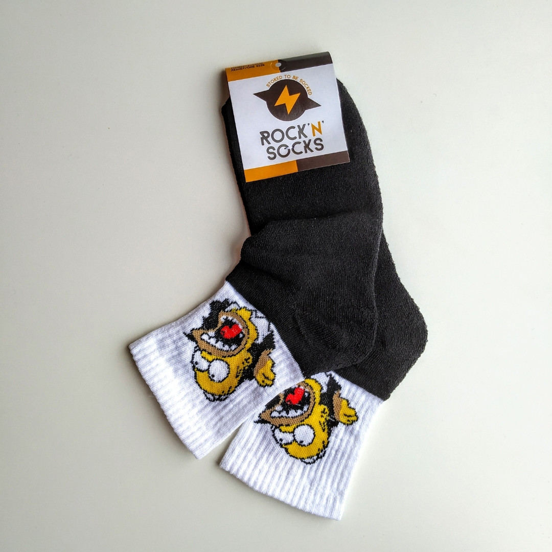 Шкарпетки теплі з махрою зимові з принтом Гомер 37-42