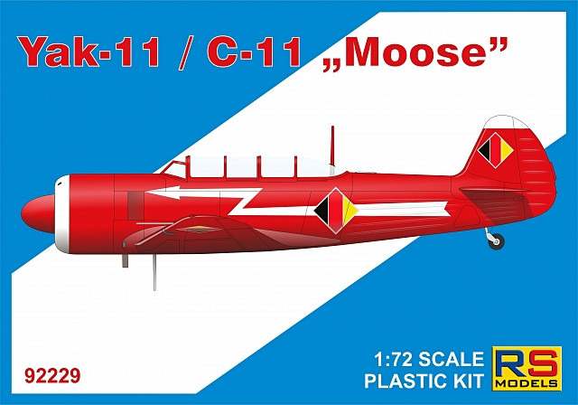Пластикова модель 1/72 RS models 92229 Яковлев ЯК-11 Yak-11 / C-11 "Moose", фото 1
