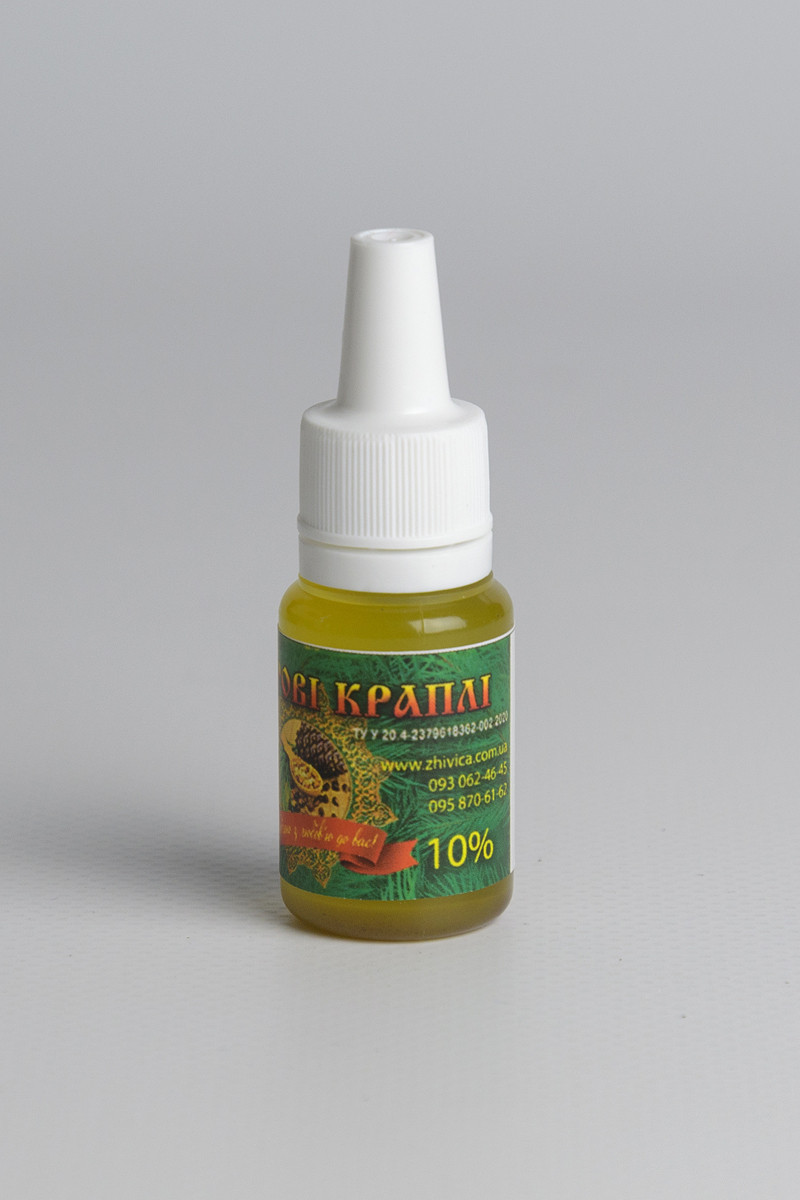 Краплі для носа "кедрова Живиця "10% 5шт
