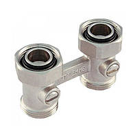 Вузол блок нижнього підключення радіатора прямої TIEMME 3/4*3/4*18