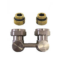 Вузол нижнього підключення кутовий з переходами HERZ 3000 3/4F(E)х3/4