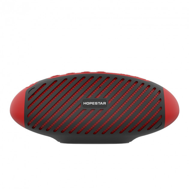 Портативна Bluetooth колонка Hopestar P5 AUX+MicroSD+USB 1200 mAh Black-Red