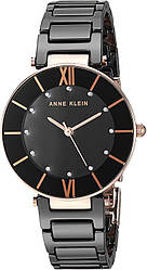 Годинник жіночий Anne Klein AK/3266BKRG керамічний