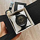 Великі чоловічі металеві наручні годинники з Черепом кварцові чорні в коробці, фото 5