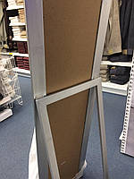 Підлогове велике дзеркало з ніжкою 160 см срібло, hotdeal, фото 2