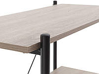 Стелаж офісний на 3 полиці дуб / білий hotdeal, фото 3