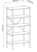 Стелаж офісний на 5 полиць hotdeal, фото 2