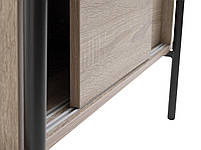 Стелаж офісний на 4 полиці з розсувними дверима  hotdeal, фото 3